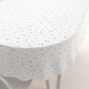 Biante Bavlnený oválny obrus Sandra SA-424 Drobné kvietky na bielom 120x180 cm Biante Bavlnený oválny obrus Sandra SA-424 Drobné kvietky na bielom 120x180 cm