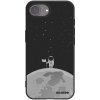 Picasee silikónový čierny obal pre Apple iPhone 16e - Astronaut Picasee silikónový čierny obal pre Apple iPhone 16e - Astronaut