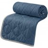 Textilomanie Chladiaca letná prikrývka ELARIA tmavomodrá 140x200