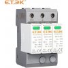 Prepäťová ochrana ETEK EKU5-T2-40PV-3M1000 ,3-pólový , 40kA , C ,1000V ,pre fotovolt. aplikácie art.-nr. 175404 Prepäťová ochrana ETEK EKU5-T2-40PV-3M1000 ,3-pólový , 40kA , C ,1000V ,pre fotovolt. aplikácie art.-nr. 175404
