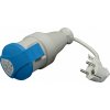 Adaptér z vidlice 16A/250V UNI-SCHUKO na zásuvku 16A/230V/3P šnúrový IP44 - SA-3 (SEZ DK) Adaptér z vidlice 16A/250V UNI-SCHUKO na zásuvku 16A/230V/3P šnúrový IP44 - SA-3 (SEZ DK)