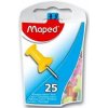 Pripínačky farebné PUSH PIN MAPED/25ks do korku Pripínačky farebné PUSH PIN MAPED/25ks do korku