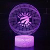 Beling 3D lampa,Toronto Raptors, 16 farebná QX12 Beling 3D lampa,Toronto Raptors, 16 farebná QX12