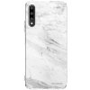 Picasee silikónový prehľadný obal pre Honor 9X Pro - White marble Picasee silikónový prehľadný obal pre Honor 9X Pro - White marble