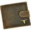 Wild RM-01L-BAW BUFFALO hnedá pánska kožená peňaženka 12 x 10 x 2,5 cm Wild RM-01L-BAW BUFFALO hnedá pánska kožená peňaženka 12 x 10 x 2,5 cm