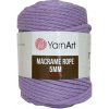 Špagát Macrame Rope 5 MM Svetlo fialová 765 Špagát Macrame Rope 5 MM Svetlo fialová 765