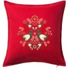 Folklór - hnedé vtáčiky - Vankúš 50x50 - 50x50 - Vrátane výplne ( Červená ) Folklór - hnedé vtáčiky - Vankúš 50x50 - 50x50 - Vrátane výplne ( Červená )