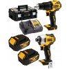Kombinovaná súprava vŕtačka/skrutkovač DCD709 + rázový uťahovák DCF809 2x4Ah DeWalt DCK2062M2T Kombinovaná súprava vŕtačka/skrutkovač DCD709 + rázový uťahovák DCF809 2x4Ah DeWalt DCK2062M2T