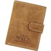 Wild N4L-P-CHM RFID hnedá pánska kožená peňaženka 10,5 x 13 x 3 cm Wild N4L-P-CHM RFID hnedá pánska kožená peňaženka 10,5 x 13 x 3 cm