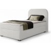 Wilsondo Jednolôžková boxspring posteľ s úložným priestorom Gavin 90x200 - biela Wilsondo Jednolôžková boxspring posteľ s úložným priestorom Gavin 90x200 - biela