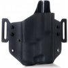 FALCO Opaskové puzdro kydex OWB typ C905 pre Glock 17 so svetlom, pravák, šedé FALCO Opaskové puzdro kydex OWB typ C905 pre Glock 17 so svetlom, pravák, šedé