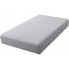 Wilsondo Detská napínacia plachta Sante Jersey 140x70 - silver Wilsondo Detská napínacia plachta Sante Jersey 140x70 - silver