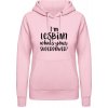 AWDis Hoodie Mikina - Som lesbička, aká je tvoja superschopnosť? - Bábätkovská ružová - XL - Dámske AWDis Hoodie Mikina - Som lesbička, aká je tvoja superschopnosť? - Bábätkovská ružová - XL - Dámske