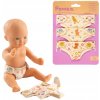 POMEA Súprava 3 plienok pre bábikyDJ07791