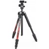 Hliníkový statív Manfrotto Element MII, červený, 4 Sec, BH Hliníkový statív Manfrotto Element MII, červený, 4 Sec, BH