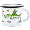 BELIS Hrnček 7 cm 0,25 l, KROKODIEL, smalt BELIS Hrnček 7 cm 0,25 l, KROKODIEL, smalt