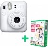 FujiFilm Instax Mini 12, Clay White + 10 foto FujiFilm Instax Mini 12, Clay White + 10 foto
