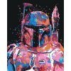 ZUTY Maľovanie podľa čísel - ABSTRAKTNÁ BOBBA FETT Rámovanie: vypnuté plátno na rám, Rozmer: 40x50 cm ZUTY Maľovanie podľa čísel - ABSTRAKTNÁ BOBBA FETT Rámovanie: vypnuté plátno na rám, Rozmer: 40x50 cm