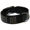 Nobby Vinto kožený obojok 55cm / 35mm čierna Nobby Vinto kožený obojok 55cm / 35mm čierna