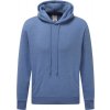 F.O.L. Premium Hooded Sweat modrá Retro Heather Royal