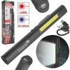 Dielenské svietidlo s magnetom LED COB 5W + 3W UV laser 800mAh 400lm IP44 63514 Dielenské svietidlo s magnetom LED COB 5W + 3W UV laser 800mAh 400lm IP44 63514