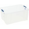 Manutan Expert úložné boxy s vekom na klipsu 70 l