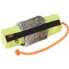 Firedog Snack dummy veľký neónovozelený s kožušinovým kruhom Firedog Snack dummy veľký neónovozelený s kožušinovým kruhom