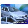 Deflektory Heko VW Golf IV 5D 1997 - 2004 Deflektory Heko VW Golf IV 5D 1997 - 2004