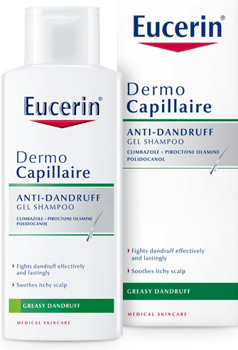 Eucerin DermoCapillaire Anti-Dandruff Gel Shampoo 250 ml