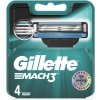 Gillette Mach3 náhradné hlavice 4ks Gillette Mach3 náhradné hlavice 4ks