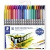 Fixky, sada, 0,8 3,0 mm, obojstranné, STAEDTLER 3200, 36 rôznych farieb Fixky, sada, 0,8 3,0 mm, obojstranné, STAEDTLER 3200, 36 rôznych farieb