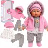 Bábika bábätko Smily Play 41 cm ružová so zvukom a oblečením 2+ Bábika bábätko Smily Play 41 cm ružová so zvukom a oblečením 2+