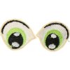 Oči vyšívané slza 3x2,5 cm světle zelené Oči vyšívané slza 3x2,5 cm světle zelené