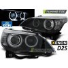 Tuning-tec XENONOVÉ SVETLOMETY D2S ANJELSKÉ OČI CCFL ČIERNA pasujú na BMW E60/E61 03-04 Tuning-tec XENONOVÉ SVETLOMETY D2S ANJELSKÉ OČI CCFL ČIERNA pasujú na BMW E60/E61 03-04