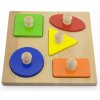 Detské vkladacie puzzle pečiatky Viga Tvary Detské vkladacie puzzle pečiatky Viga Tvary