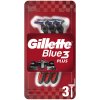 Gillette Blue 3 Plus jednorazové holítka 3ks Gillette Blue 3 Plus jednorazové holítka 3ks