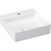 CERANO - Umývadlo keramické Playa - na dosku - biela lesklá - 40x40 cm CER-403365 CERANO - Umývadlo keramické Playa - na dosku - biela lesklá - 40x40 cm CER-403365
