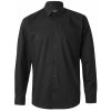 VELILLA GROUP EUROPE S.L.U. pánska čašnícka košeľa dlhý rukáv čierna