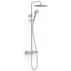 Sprchový systém TRES Over-Wall s termostatickou batériou nerez 19038705AC Sprchový systém TRES Over-Wall s termostatickou batériou nerez 19038705AC