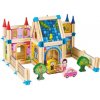 Eco Toys dřevěné stavební kostky budova 6v1 Eco Toys dřevěné stavební kostky budova 6v1