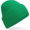 BEECHFIELD B 385R RECYCLED / Pletená čiapka s manžetou - kelly green Univerzálna BEECHFIELD B 385R RECYCLED / Pletená čiapka s manžetou - kelly green Univerzálna