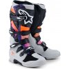 ALPINESTARS topánky TECH 7 čierna/svetlo šedá/oranžová fluo/gradient 2026 - 51 ALPINESTARS topánky TECH 7 čierna/svetlo šedá/oranžová fluo/gradient 2026 - 51