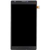 Nokia Lumia 1520 čierny LCD displej s dotykom a rámom predný panel Nokia Lumia 1520 čierny LCD displej s dotykom a rámom predný panel