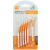 Medzizubné kefky SOFTdent Butterfly XS 0,4 mm zahnuté, oranžové 1x6 ks Medzizubné kefky SOFTdent Butterfly XS 0,4 mm zahnuté, oranžové 1x6 ks