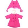 Bigjigs Toys Ružový kabátik s čiapočkou pre bábiku 38 cm Bigjigs Toys Ružový kabátik s čiapočkou pre bábiku 38 cm