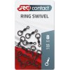 Obratlík s kroužkem JRC Contact Ring Swivel 11ks - 8 Obratlík s kroužkem JRC Contact Ring Swivel 11ks - 8