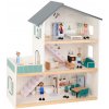 Tooky Toy Duży drevený Domček pre bábiky + Figurki Tooky Toy Duży drevený Domček pre bábiky + Figurki