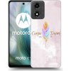 Picasee silikónový čierny obal pre Motorola Moto E14 - Užívaj dňa Picasee silikónový čierny obal pre Motorola Moto E14 - Užívaj dňa