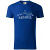 Profil Cesta hrdinov SNP - Tričko z organickej bavlny - L ( Kráľovská modrá ) Profil Cesta hrdinov SNP - Tričko z organickej bavlny - L ( Kráľovská modrá )