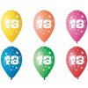 Balón, 26 cm, s číslo 18 Balón, 26 cm, s číslo 18